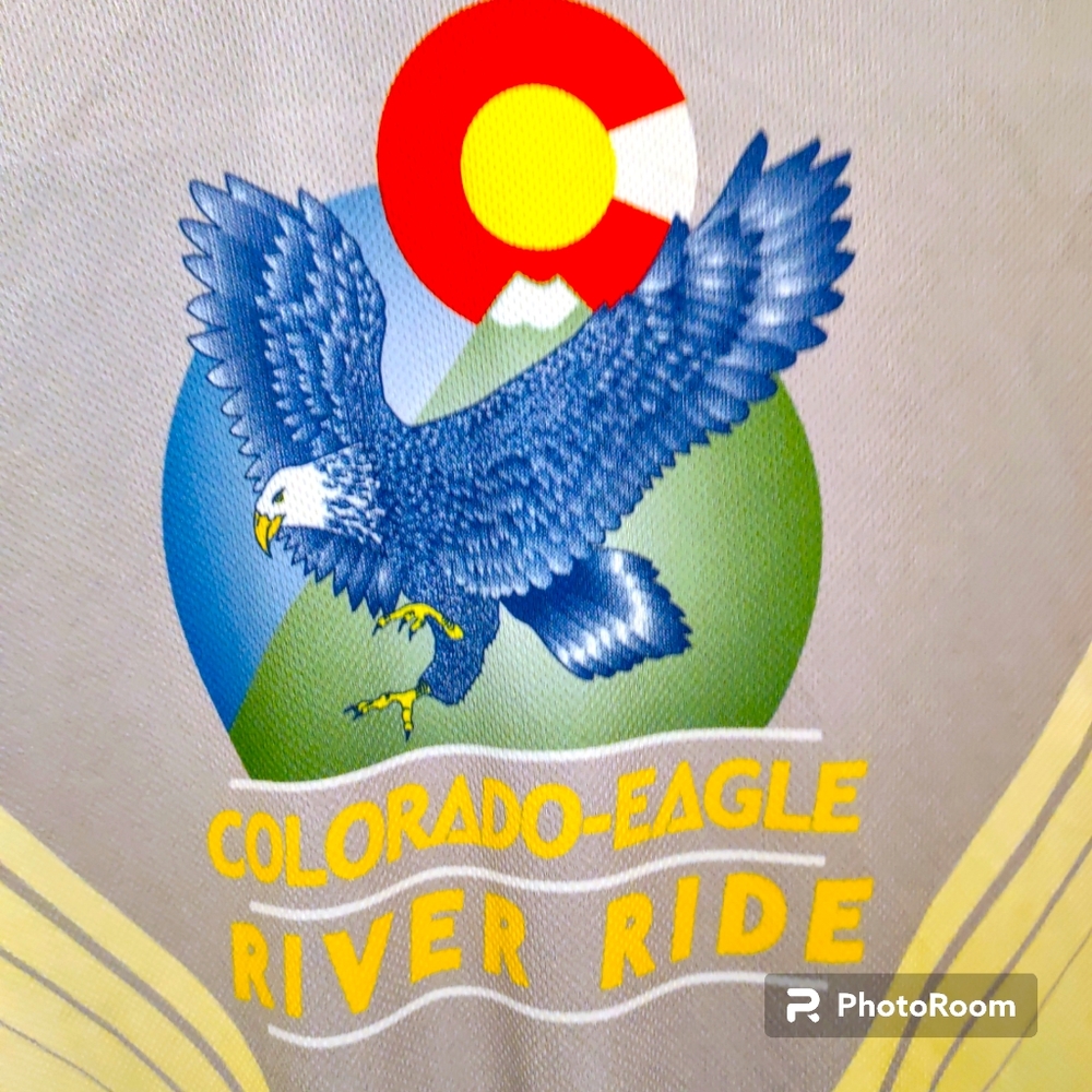 Colorado-Eagle River Ride Cycling Jersey Women's XL Vivid Graphics